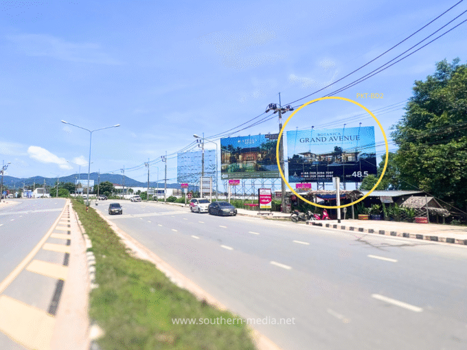 PKT-BD2, ป้ายบิลบอร์ด, บ้านดอน, ป้ายให้เช่า