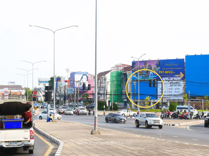 PKT-ฺBP12 ป้ายบิลบอร์ด, bypass, road, ป้ายให้เช่า, Billboard, บายพาส, Tesco Lotus