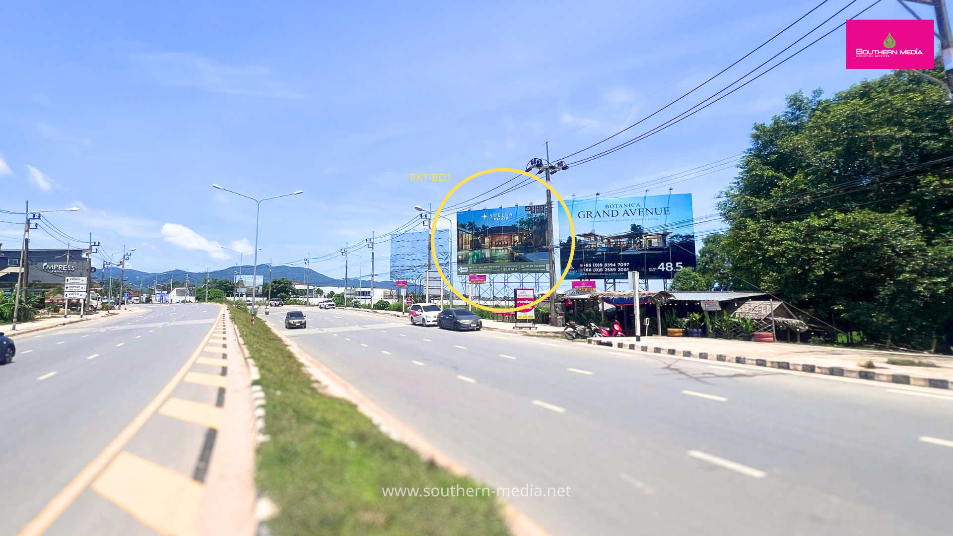 PKT-BD1, ป้ายบิลบอร์ด, บ้านดอน, ป้ายให้เช่า