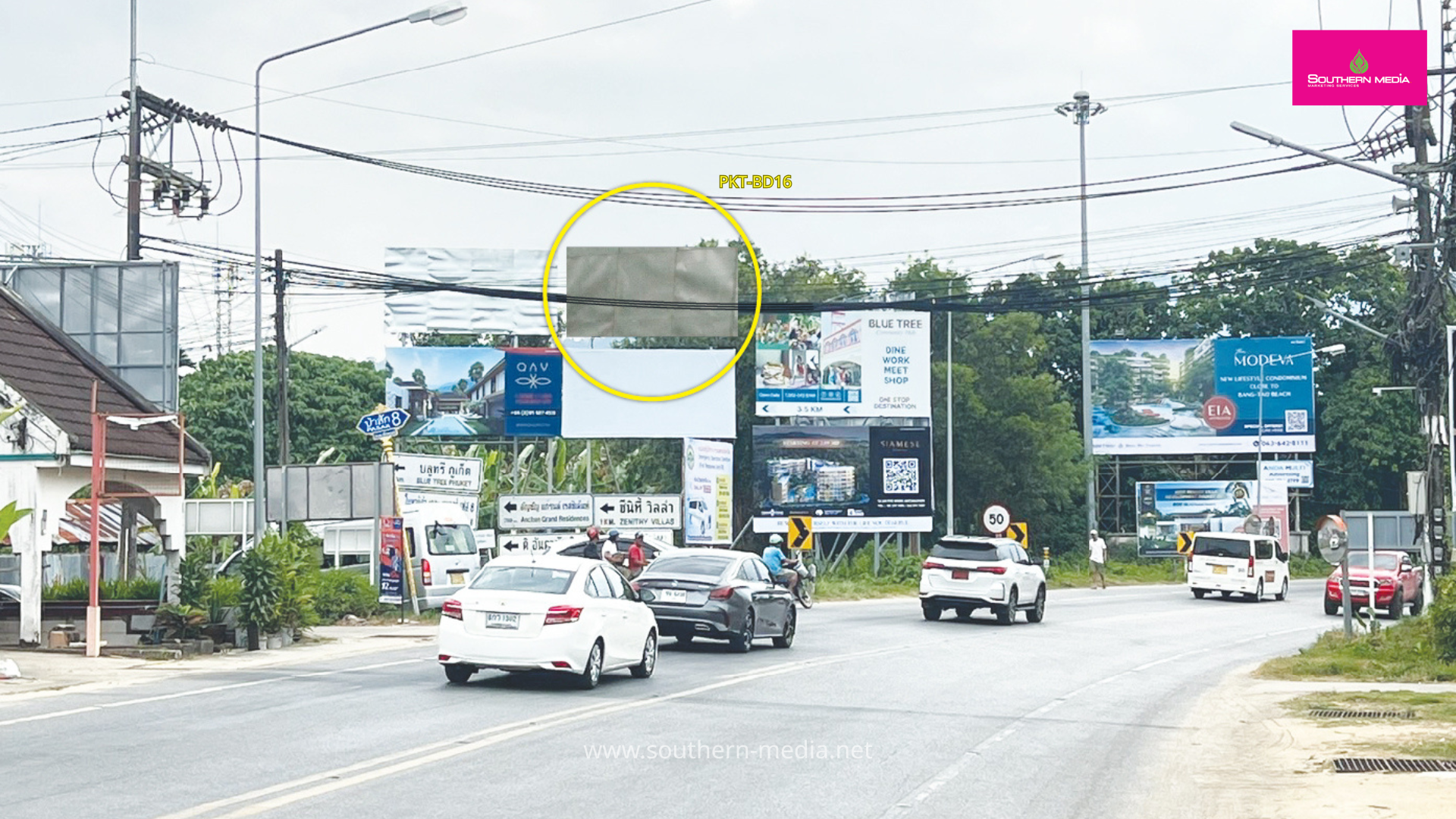 PKT-BD16 ป้ายบิลบอร์ด,ป่าสักซอย8,ป้ายให้เช่า,Billboard