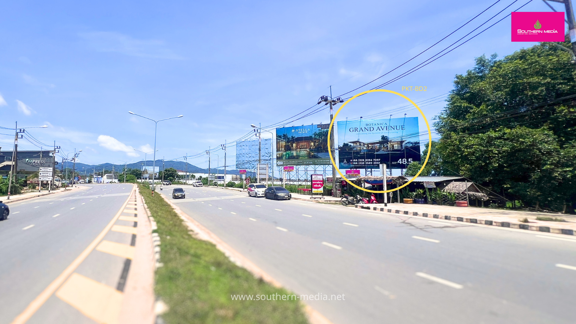 PKT-BD2, ป้ายบิลบอร์ด, บ้านดอน, ป้ายให้เช่า