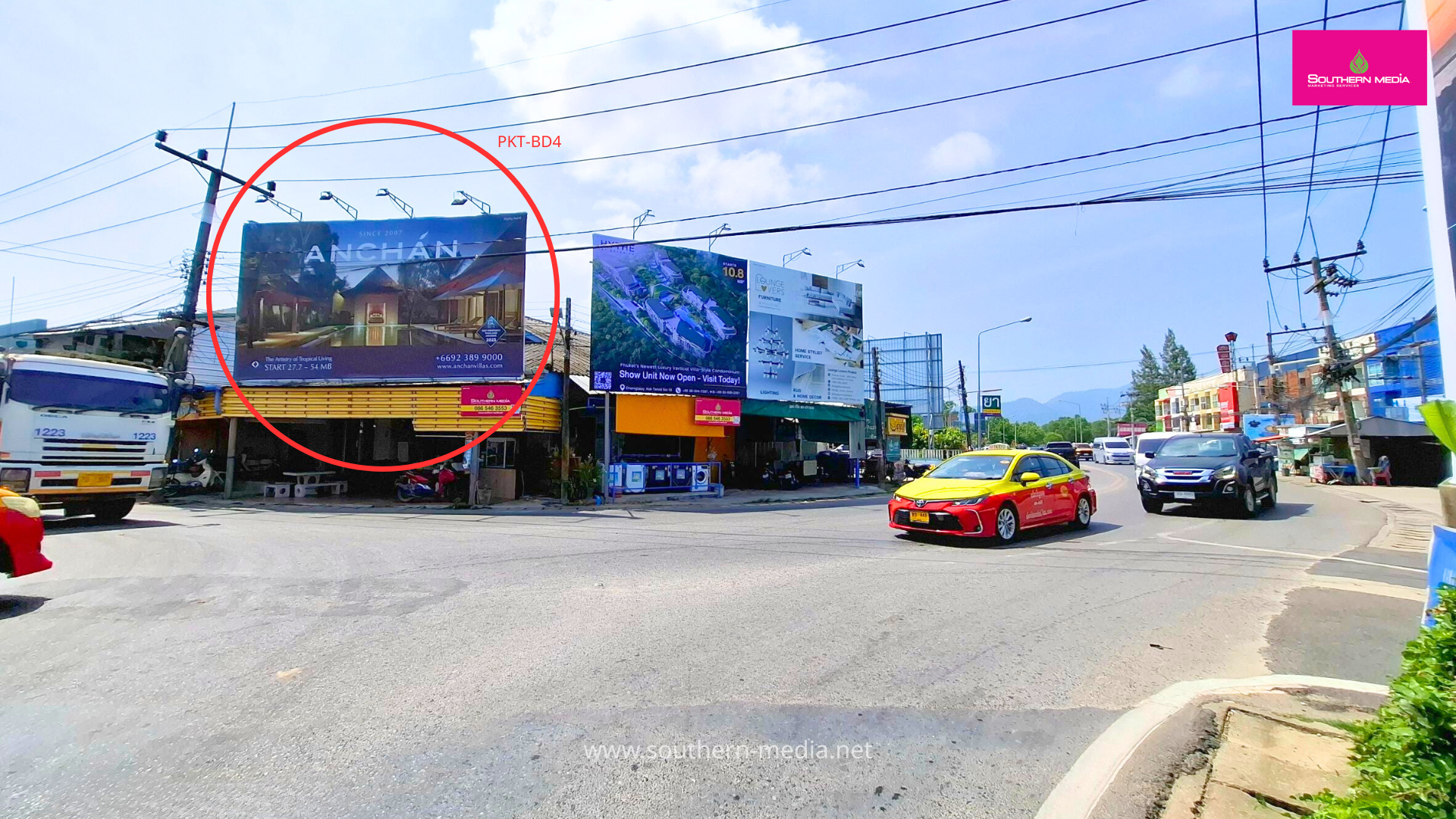 PKT-BD4, ป้ายบิลบอร์ด, บ้านดอน, ป้ายให้เช่า