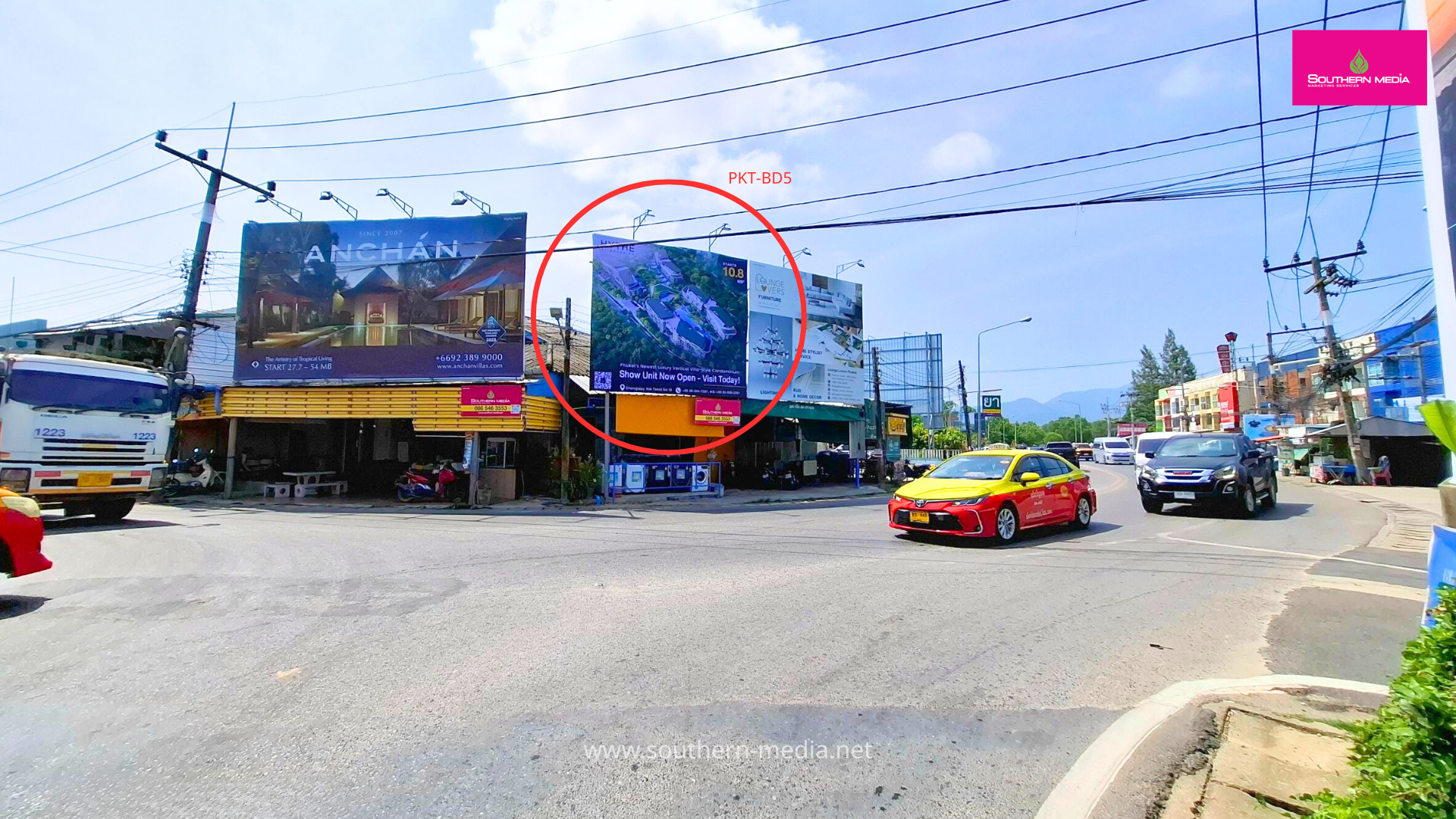 PKT-BD5 ป้ายบิลบอร์ด, บ้านดอน, ป้ายให้เช่า